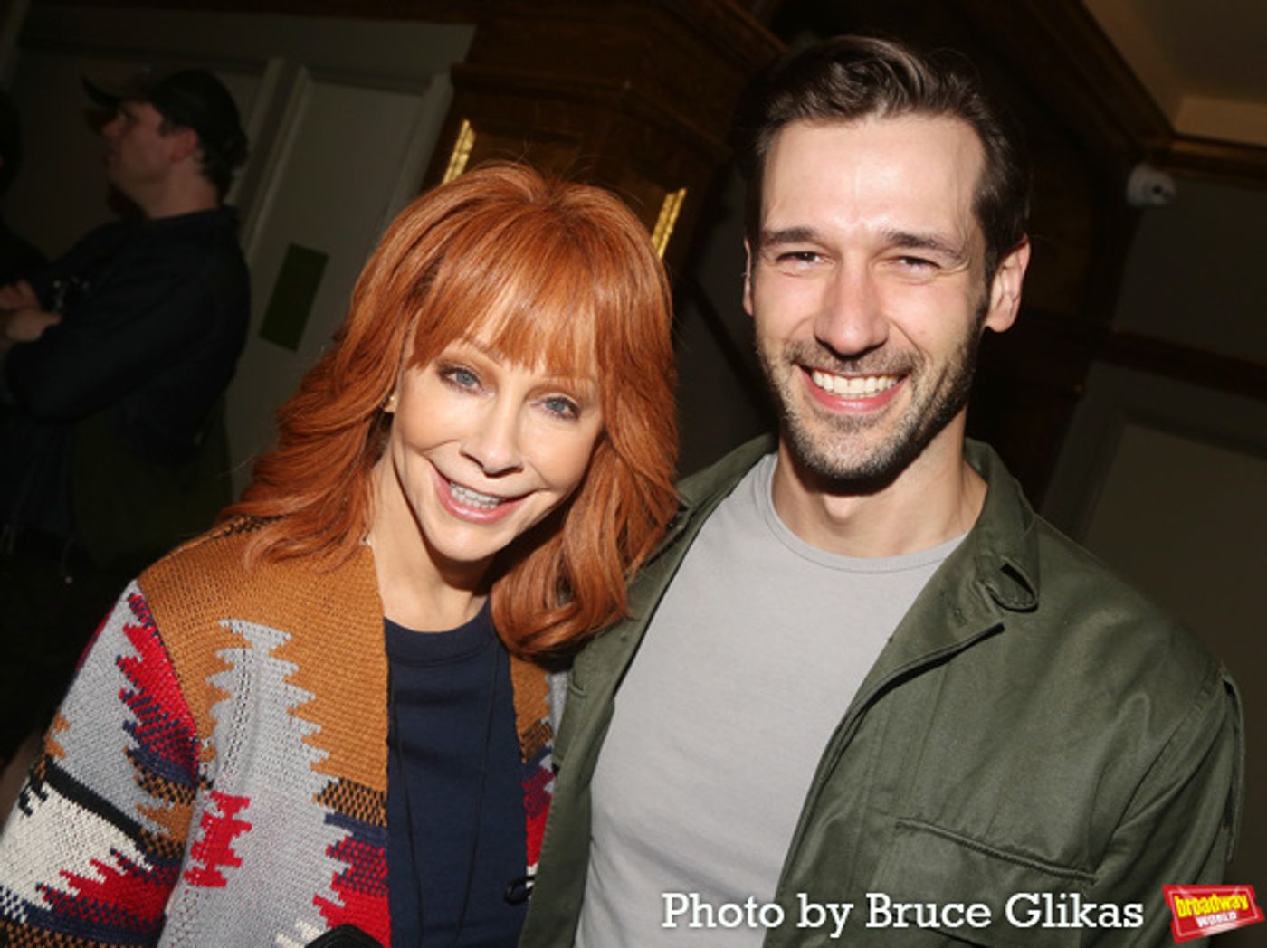 Photos: Reba McEntire, Sam Hunt, Sara Bareilles, & Jennifer Holliday Visit SHUCKED on Broadway  Image