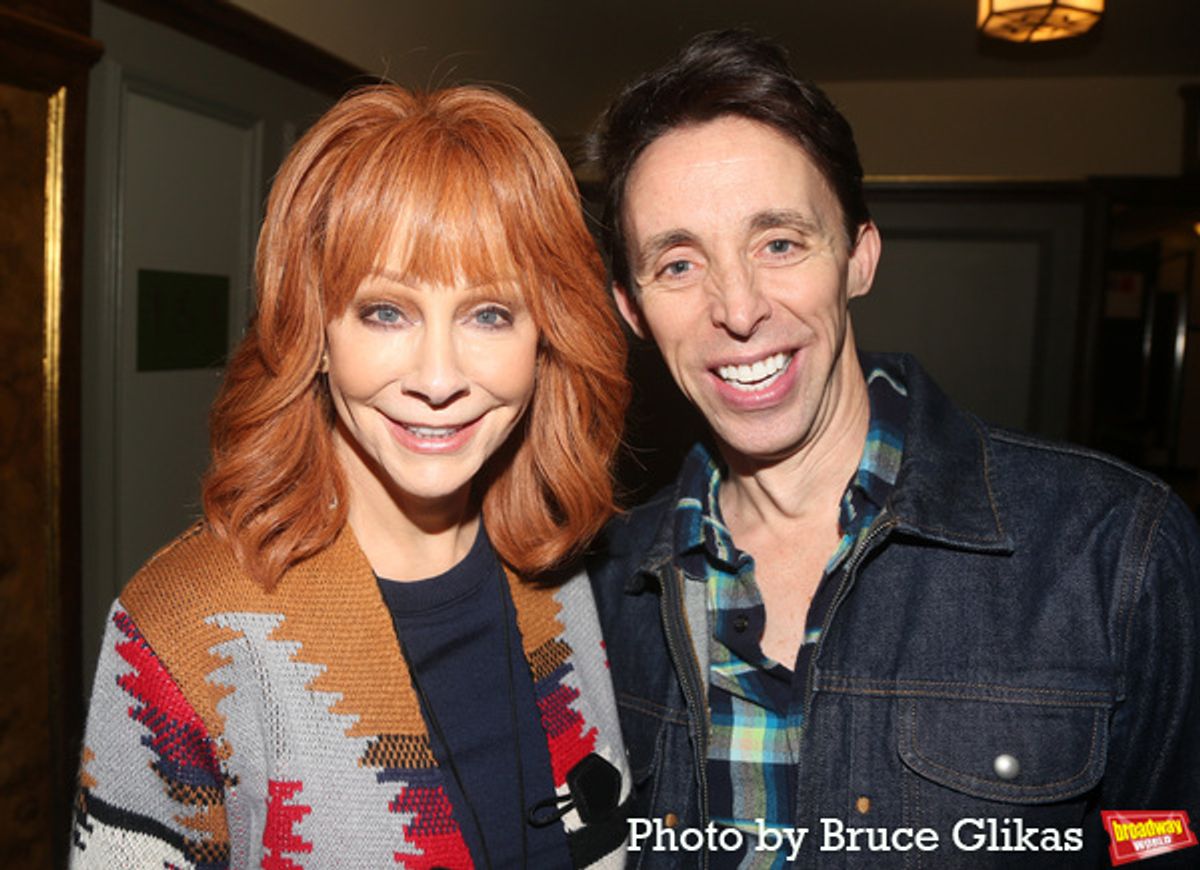 Reba McEntire and Kevin Cahoon  at 