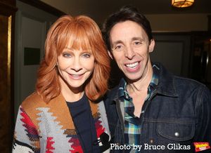 Reba McEntire and Kevin Cahoon @ BroadwayWorld Reba McEntire and Kevin Cahoon Photo