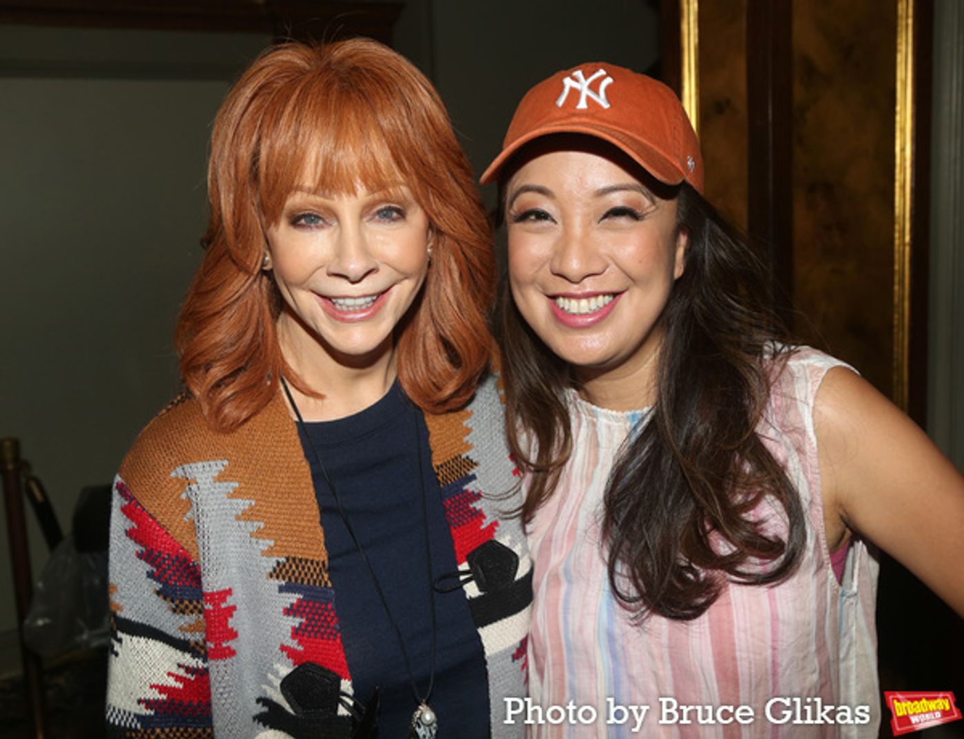 Photos: Reba McEntire, Sam Hunt, Sara Bareilles, & Jennifer Holliday Visit SHUCKED on Broadway  Image