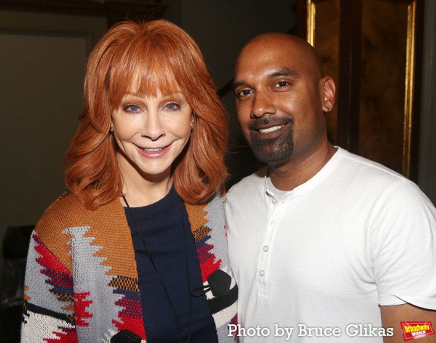 Photos: Reba McEntire, Sam Hunt, Sara Bareilles, & Jennifer Holliday Visit SHUCKED on Broadway  Image
