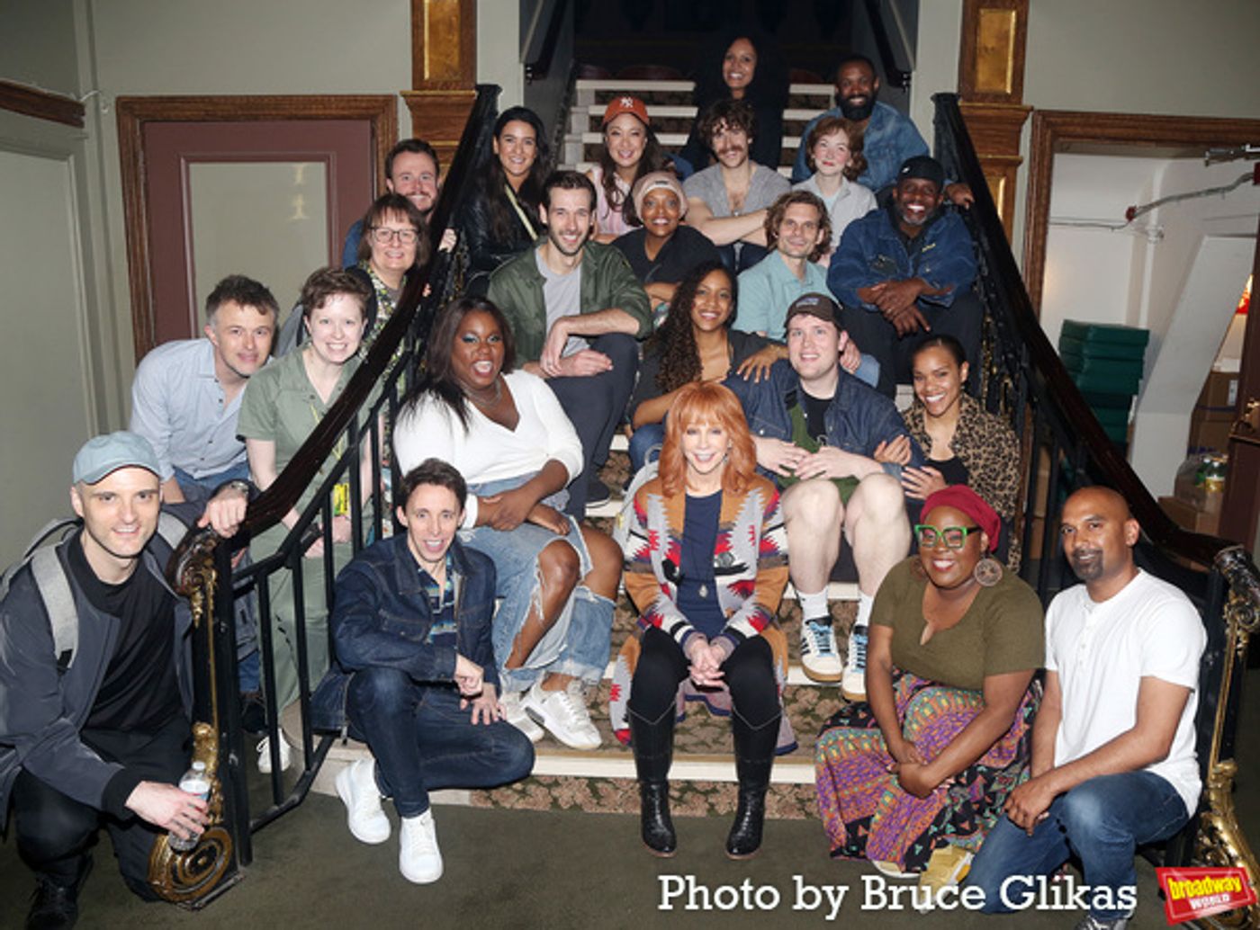 Photos: Reba McEntire, Sam Hunt, Sara Bareilles, & Jennifer Holliday Visit SHUCKED on Broadway  Image