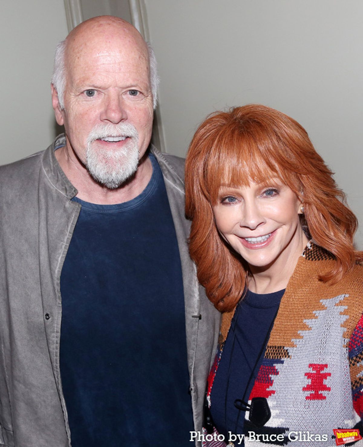 Rex Linn and Reba McEntire at 