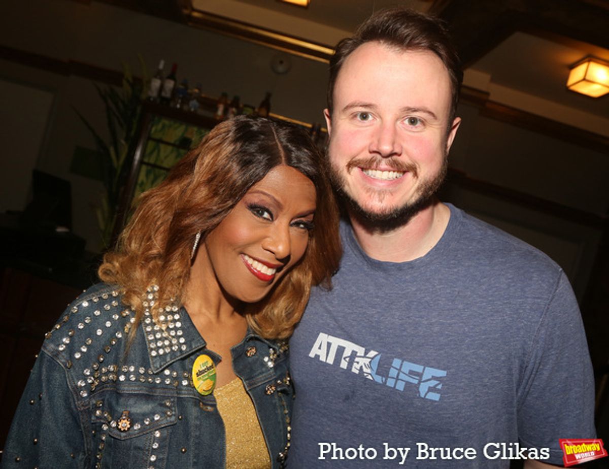 Jennifer Holliday and Quinn VanAntwerp at 