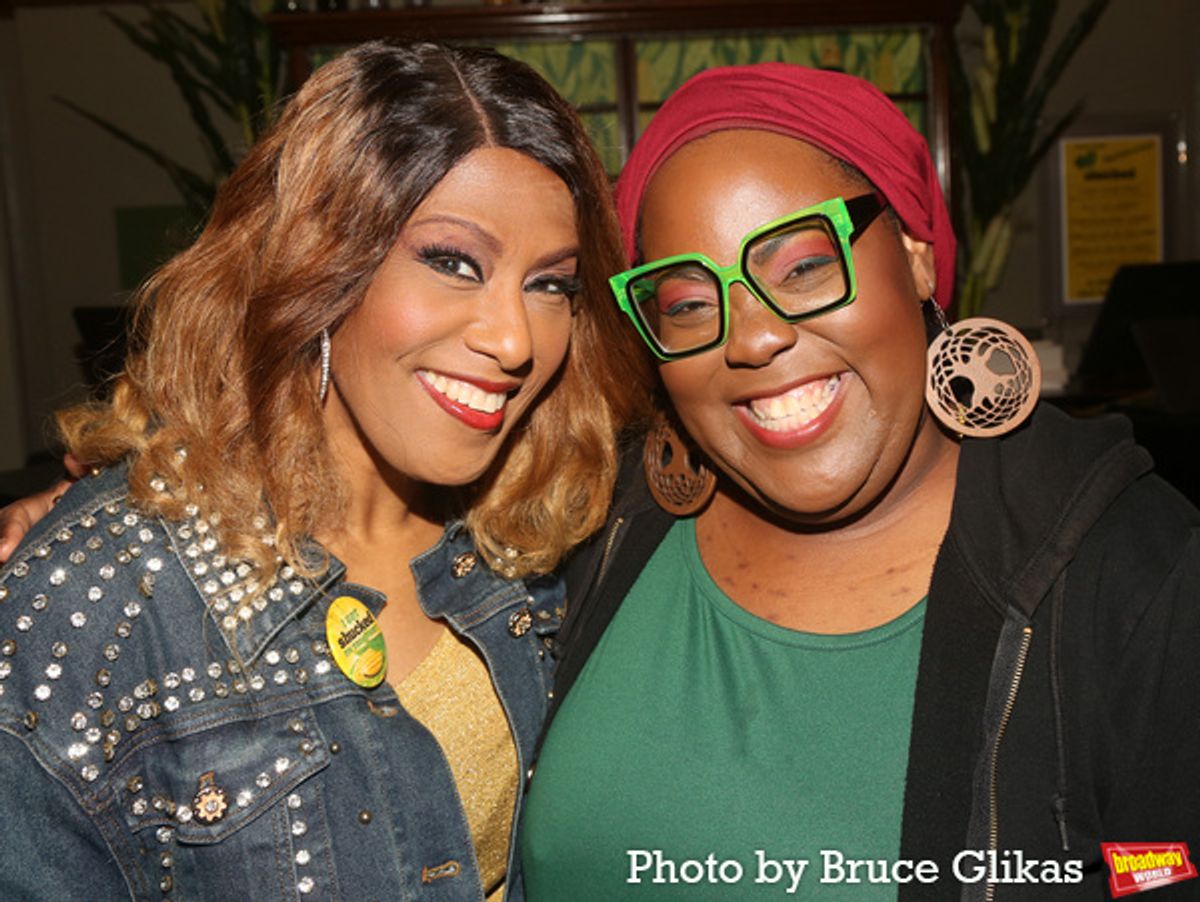 Jennifer Holliday and Ashley D. Kelley at 