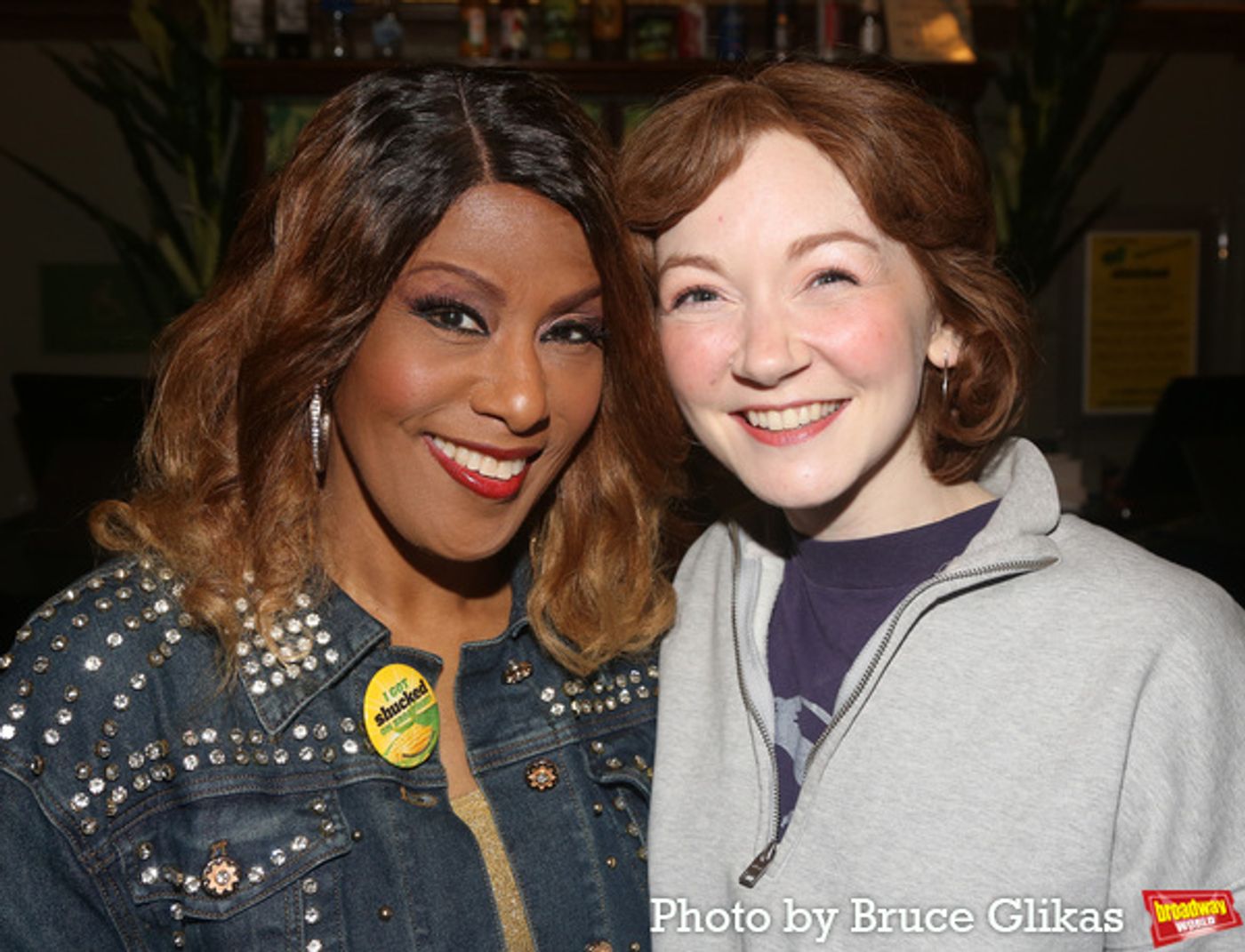 Photos: Reba McEntire, Sam Hunt, Sara Bareilles, & Jennifer Holliday Visit SHUCKED on Broadway  Image