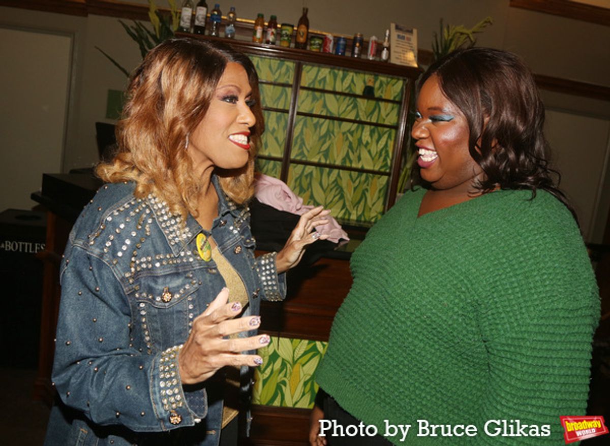 Jennifer Holliday and Alex Newell at 