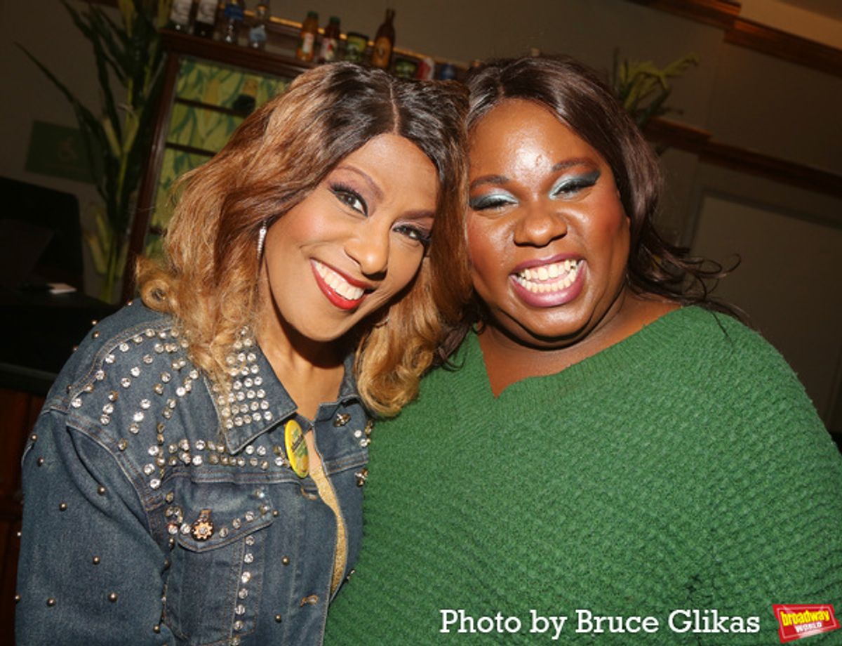Jennifer Holliday and Alex Newell at 