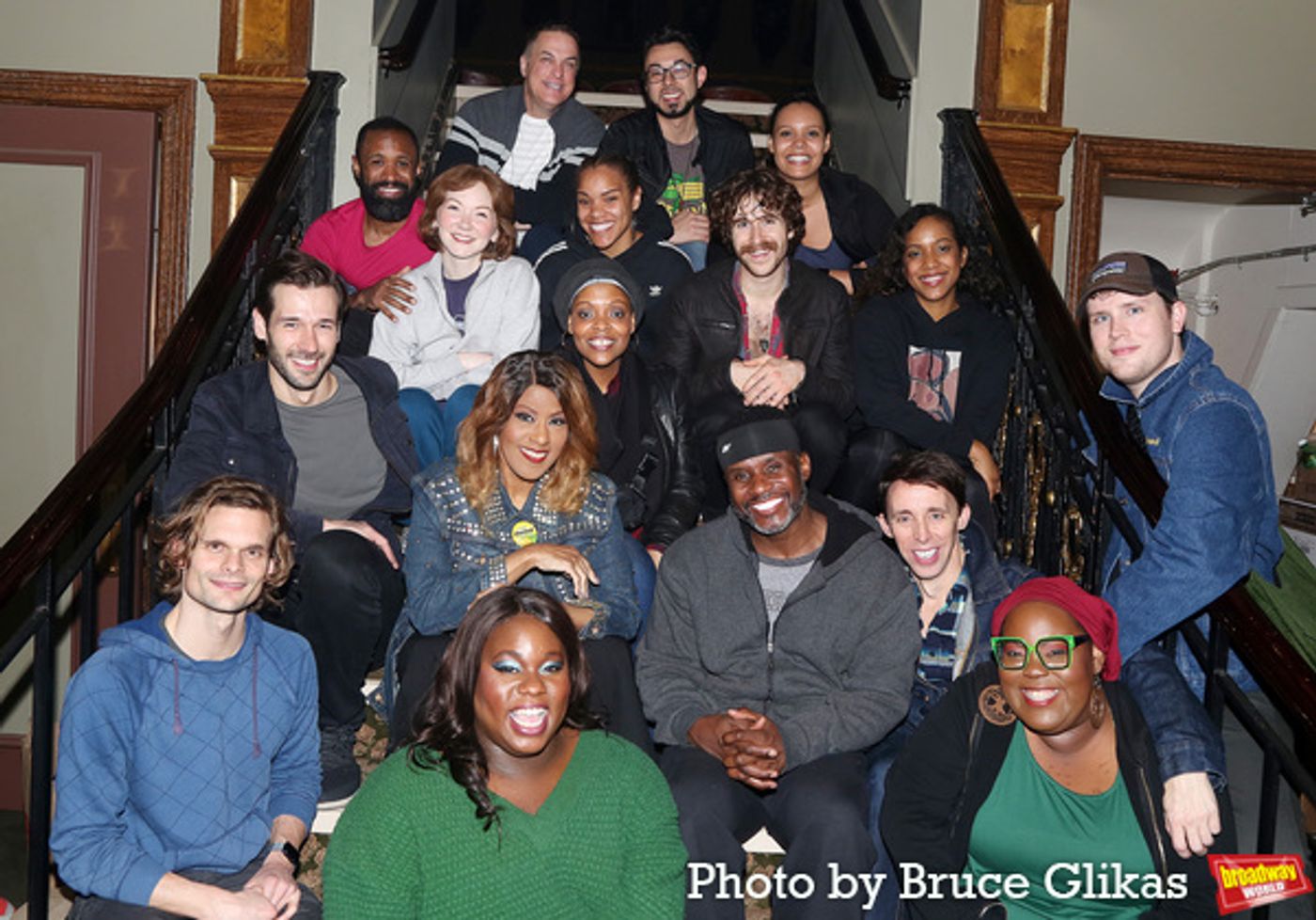 Photos: Reba McEntire, Sam Hunt, Sara Bareilles, & Jennifer Holliday Visit SHUCKED on Broadway  Image