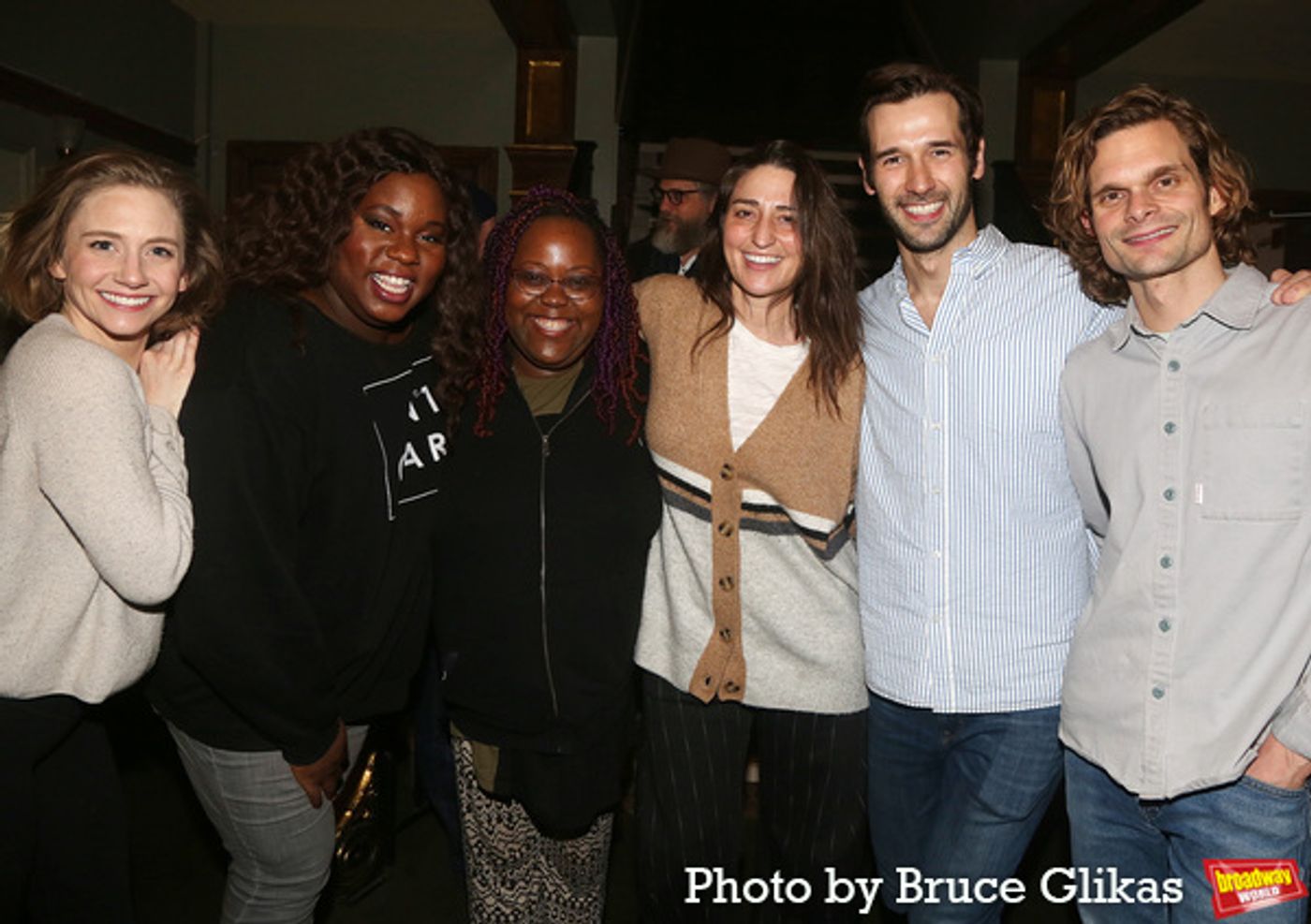 Photos: Reba McEntire, Sam Hunt, Sara Bareilles, & Jennifer Holliday Visit SHUCKED on Broadway  Image
