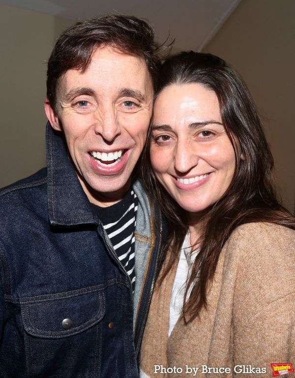 Kevin Cahoon and Sara Bareilles Photo