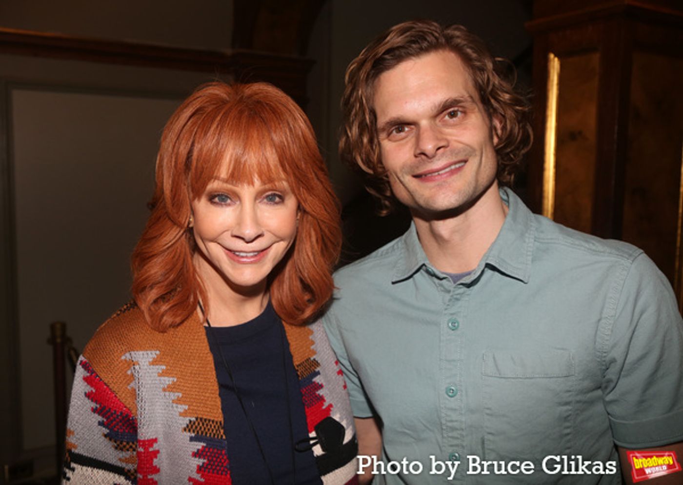 Photos: Reba McEntire, Sam Hunt, Sara Bareilles, & Jennifer Holliday Visit SHUCKED on Broadway  Image