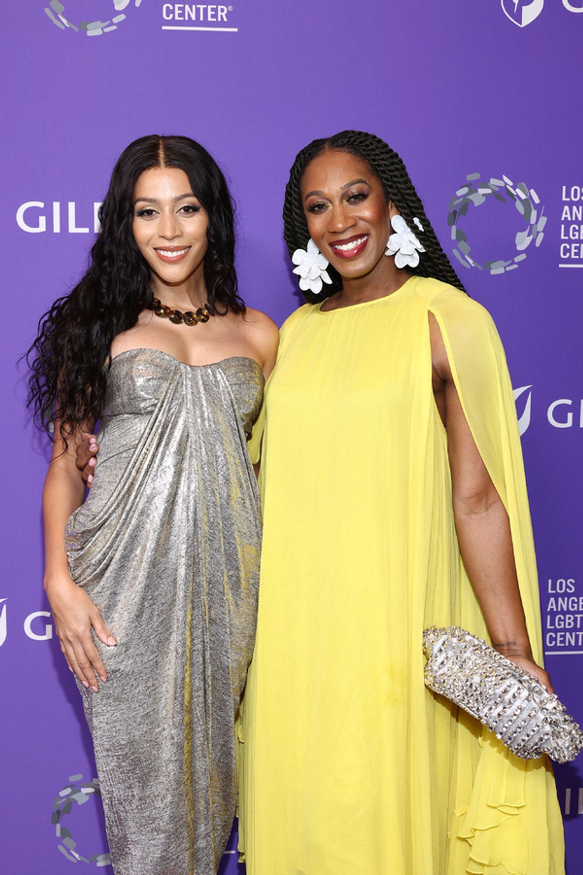 Isis King and Mila Jam at 
