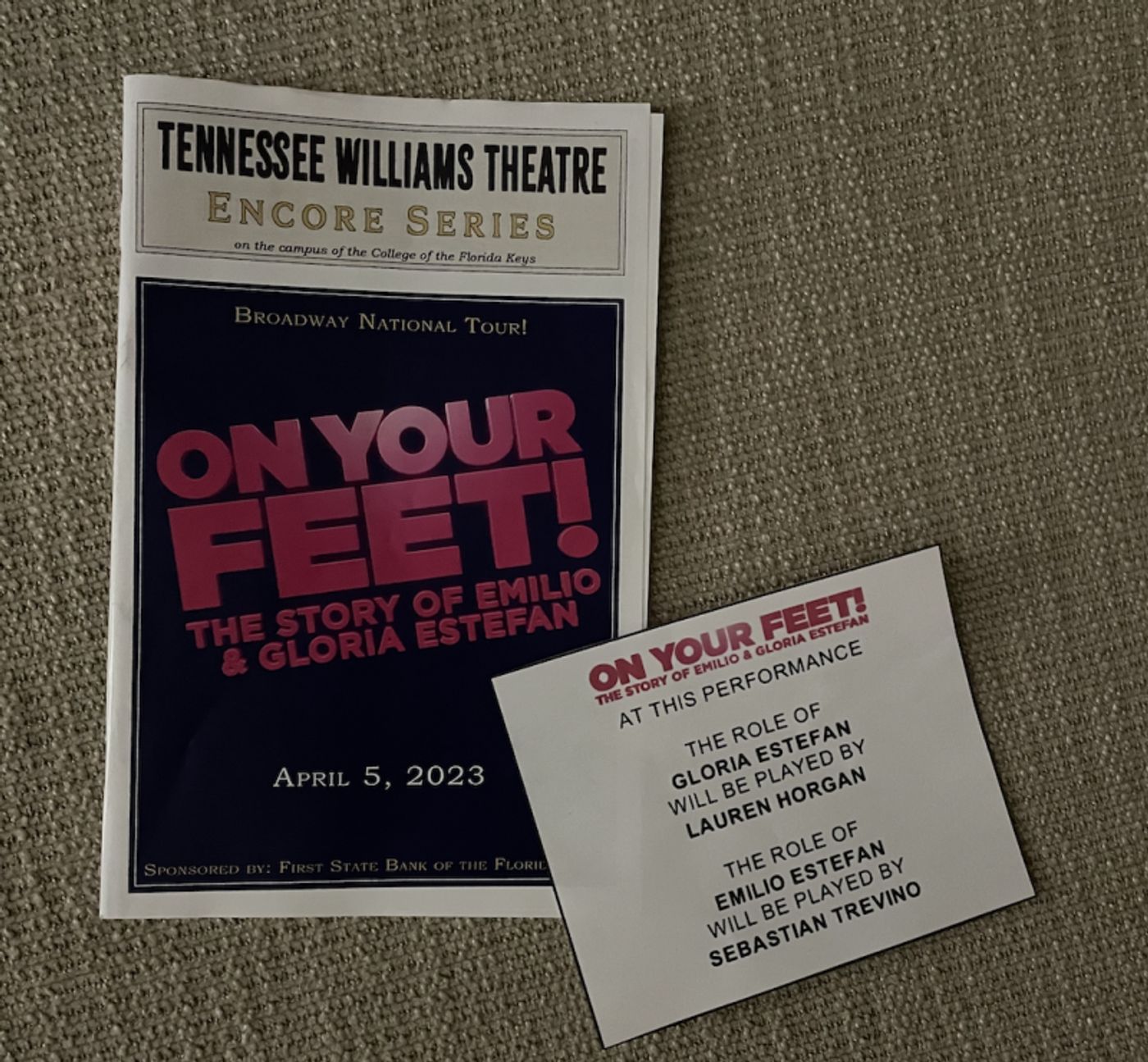 Review: SEBASTIAN TREVIÑO makes his principal role debut AS EMILIO ESTEFAN ON THE BROADWAY NATIONAL TOUR OF ON YOUR FEET!  Image