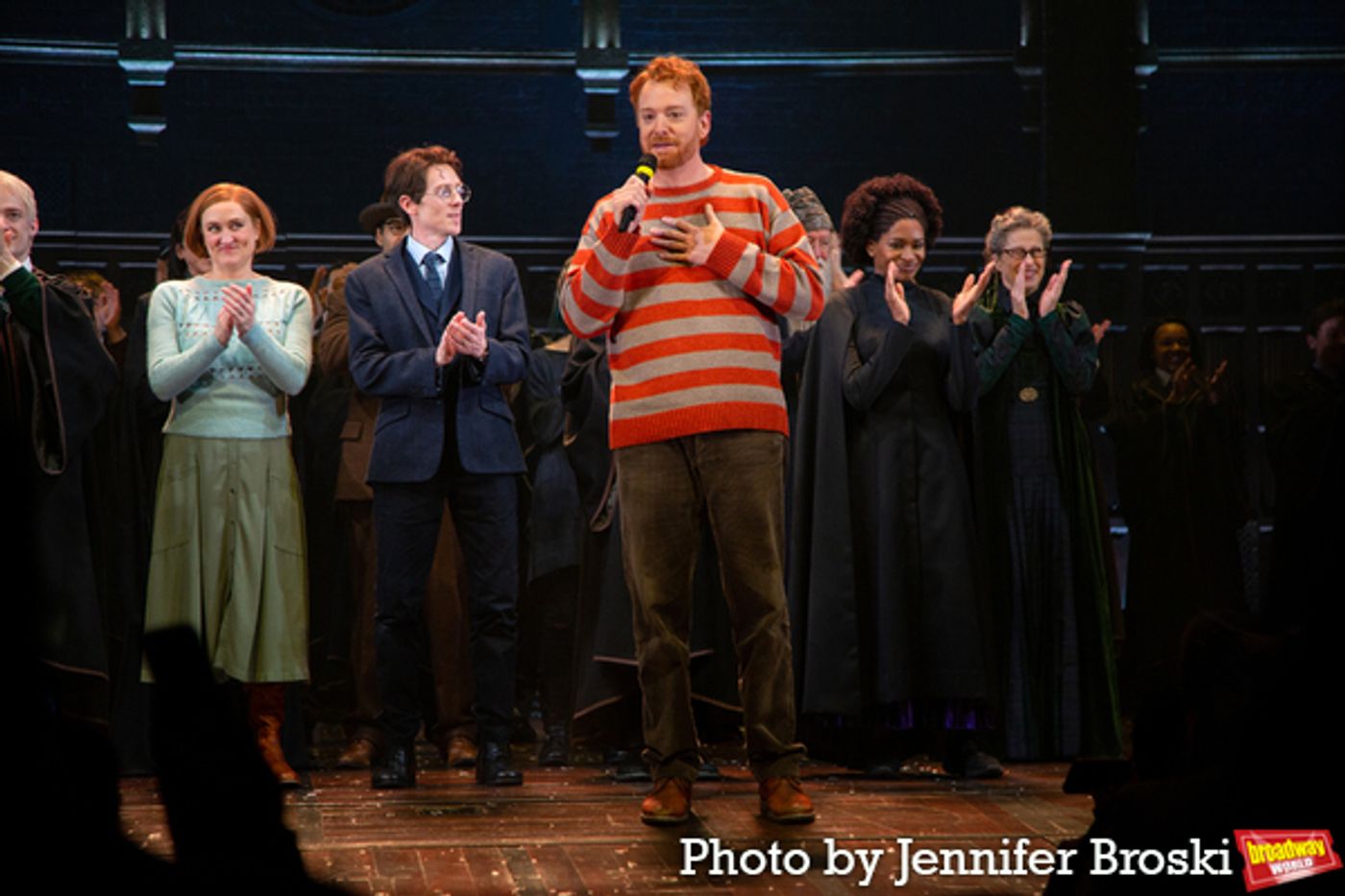 Photos: Original 'George Weasley' Oliver Phelps Visits HARRY POTTER AND THE CURSED CHILD on Broadway  Image