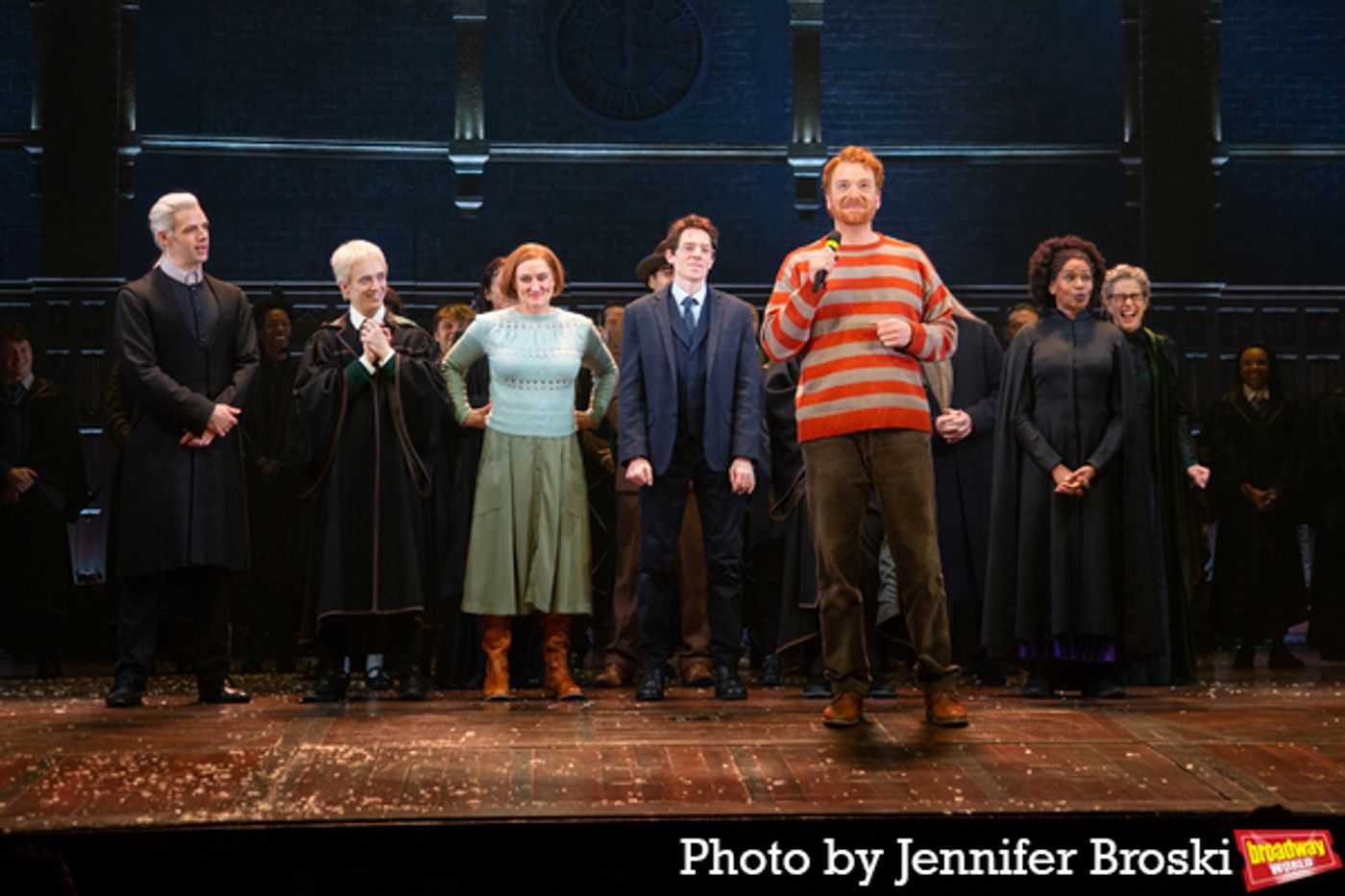 Photos: Original 'George Weasley' Oliver Phelps Visits HARRY POTTER AND THE CURSED CHILD on Broadway  Image