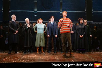 David Abeles and the cast of HARRY POTTER AND THE CURSED CHILD Photo
