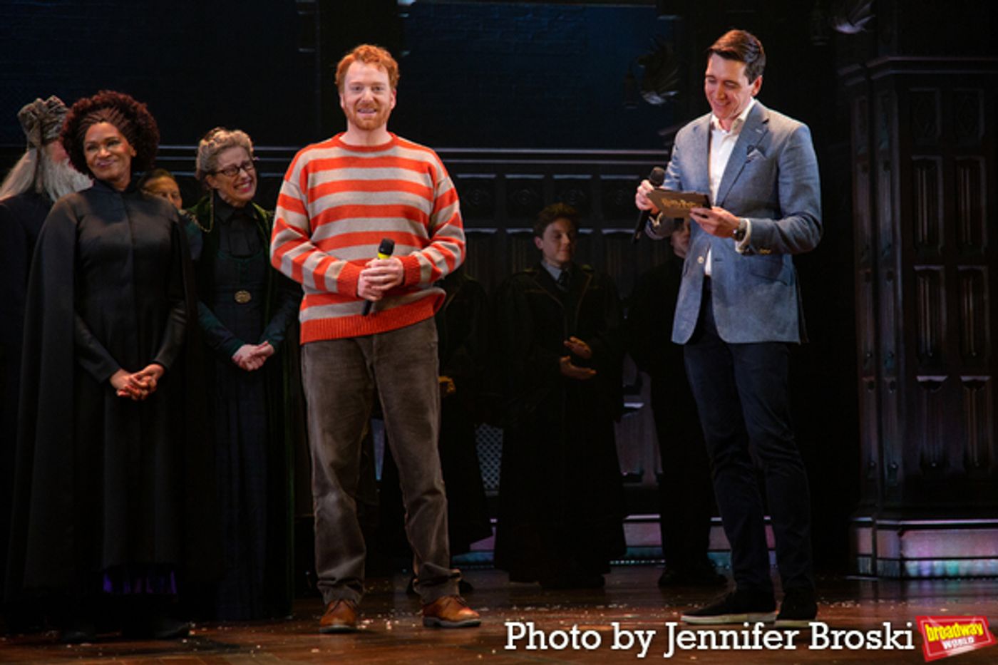 Photos: Original 'George Weasley' Oliver Phelps Visits HARRY POTTER AND THE CURSED CHILD on Broadway  Image