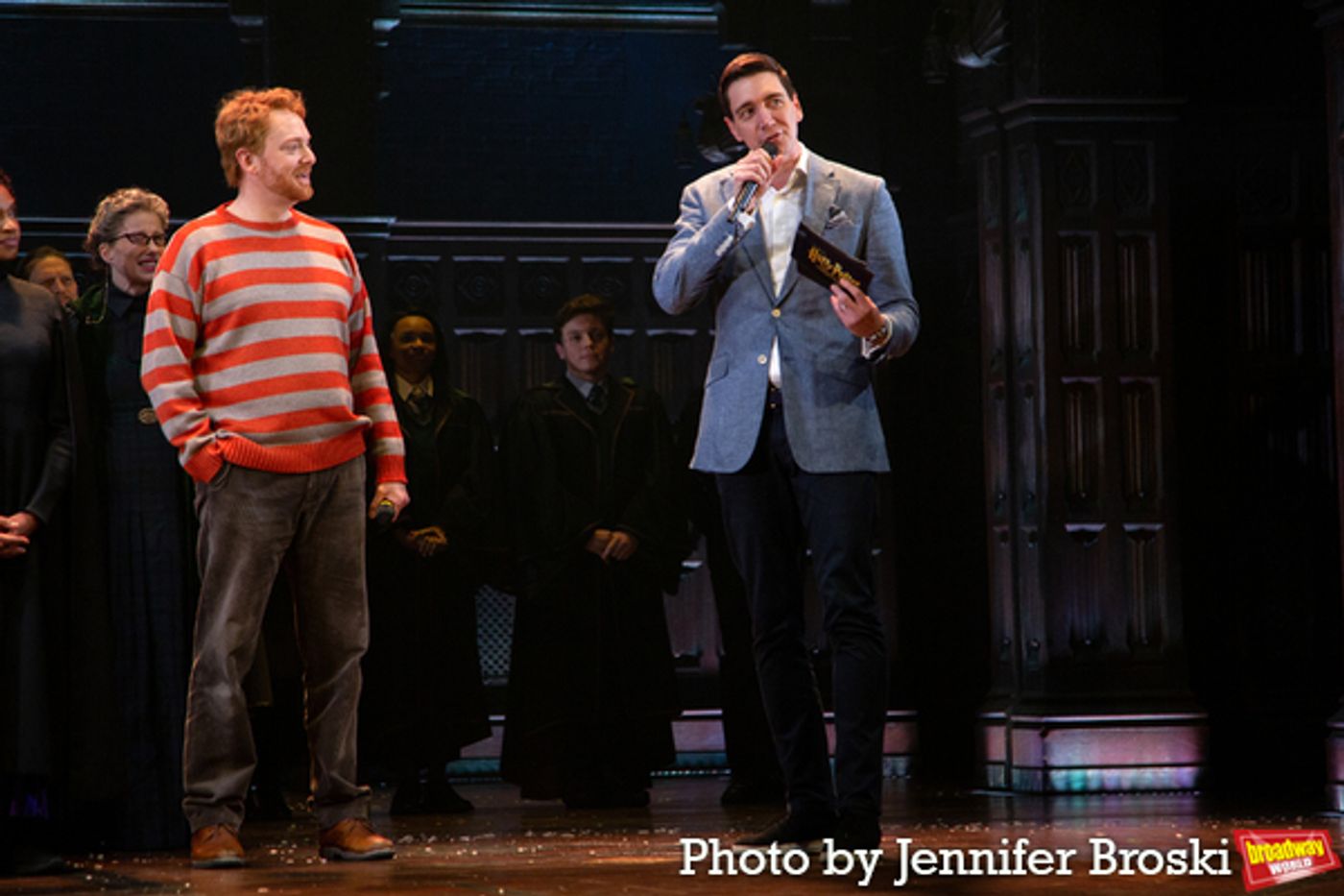 Photos: Original 'George Weasley' Oliver Phelps Visits HARRY POTTER AND THE CURSED CHILD on Broadway  Image
