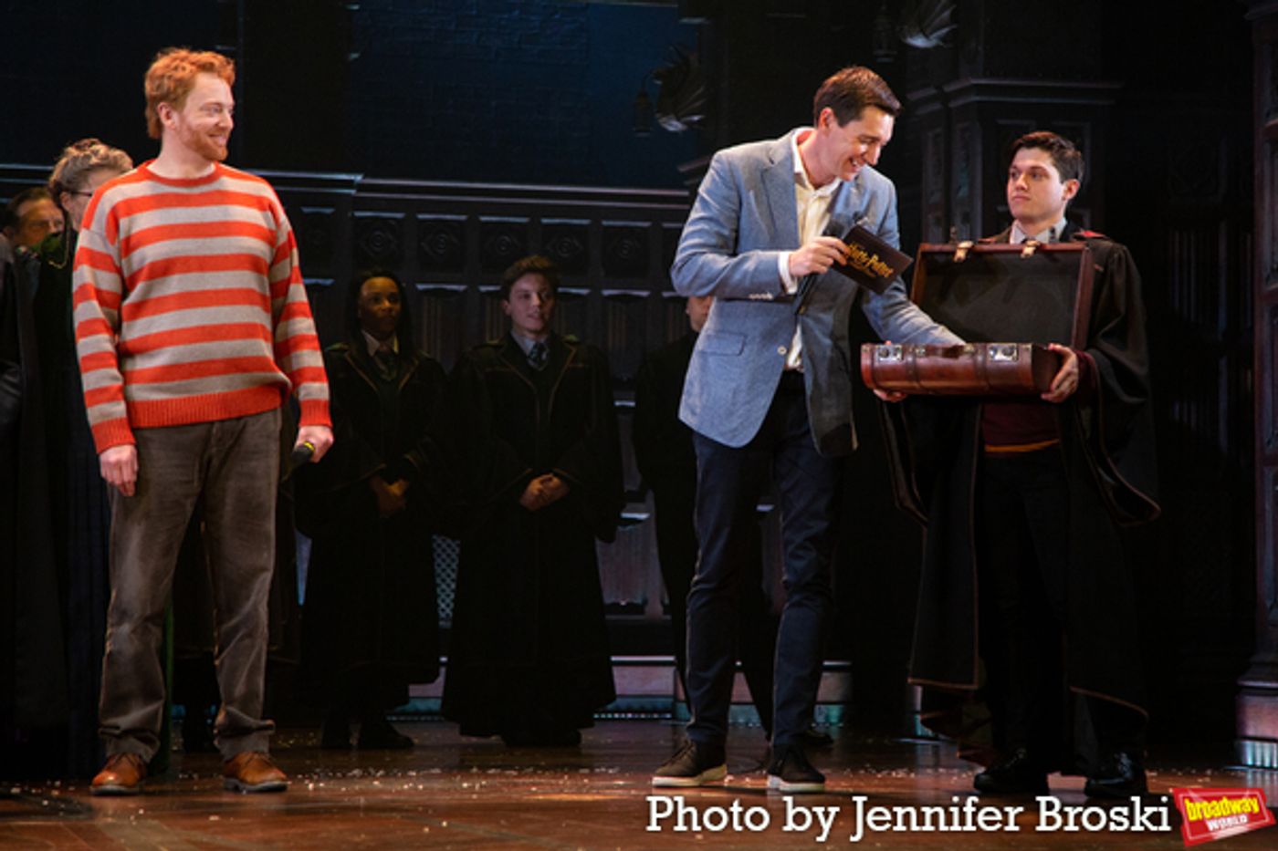 Photos: Original 'George Weasley' Oliver Phelps Visits HARRY POTTER AND THE CURSED CHILD on Broadway  Image