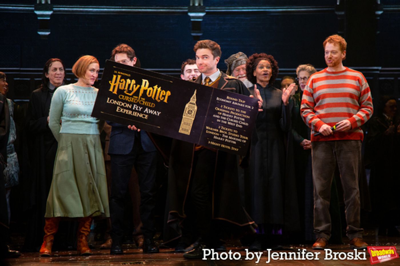 Photos: Original 'George Weasley' Oliver Phelps Visits HARRY POTTER AND THE CURSED CHILD on Broadway  Image