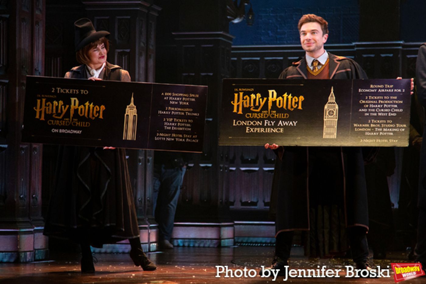 Photos: Original 'George Weasley' Oliver Phelps Visits HARRY POTTER AND THE CURSED CHILD on Broadway  Image