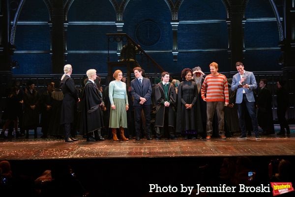 Oliver Phelps and the cast of HARRY POTTER AND THE CURSED CHILD Photo