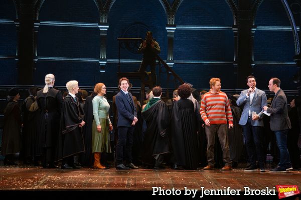 Oliver Phelps and the cast of HARRY POTTER AND THE CURSED CHILD Photo