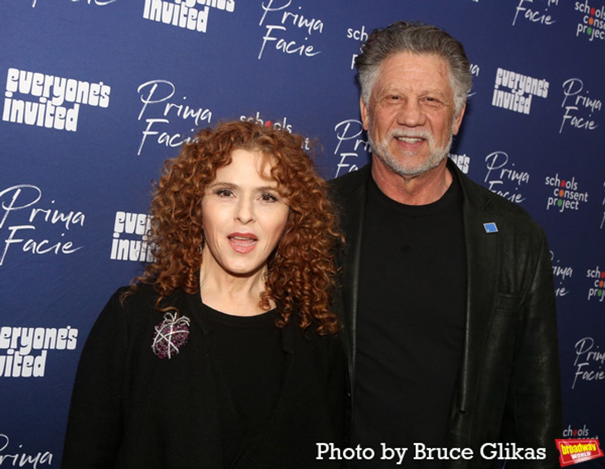Bernadette Peters and Tom Source at 