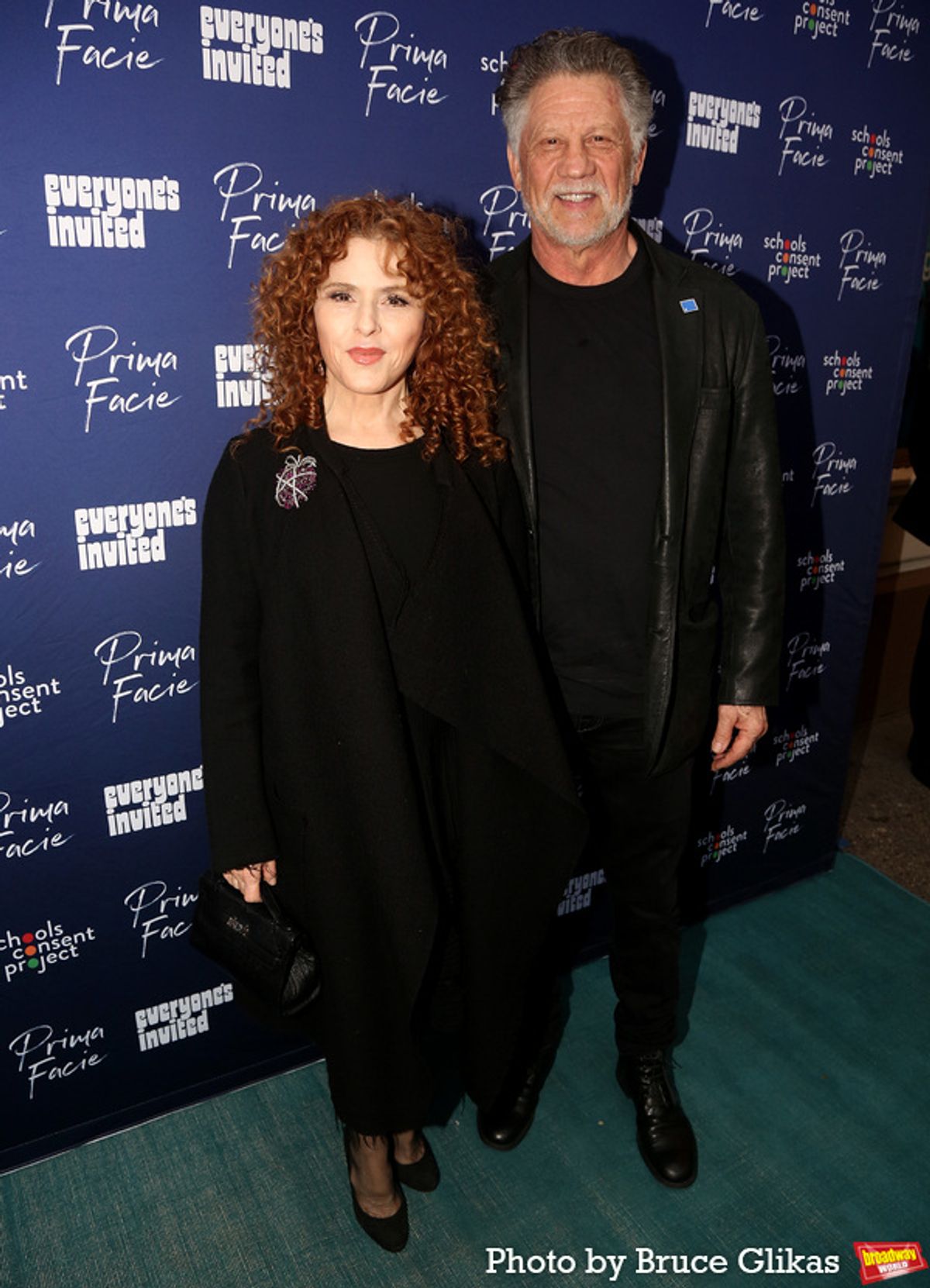 Bernadette Peters and Tom Source at 