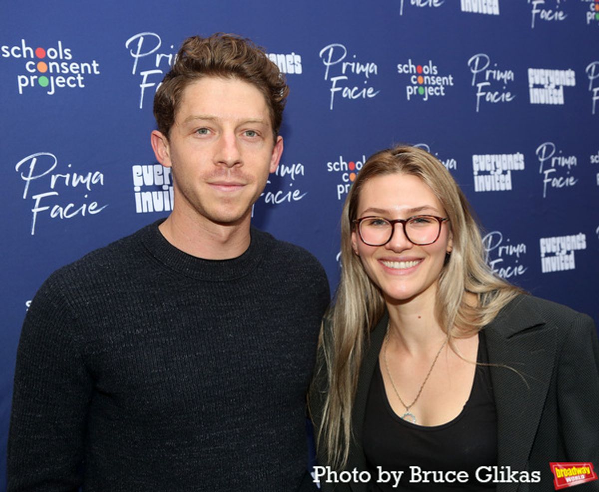 Will Hochman and Sofia Hublitz at 