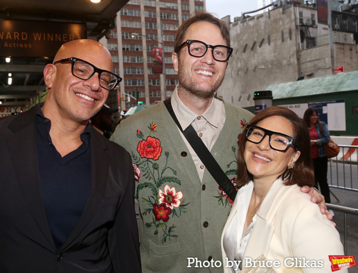 Mark Subias, Todd Almond and Shoshana Bean at 