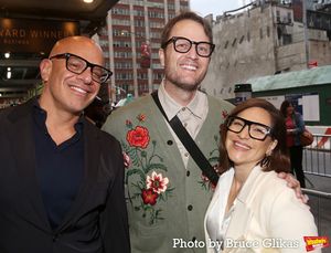 Mark Subias, Todd Almond and Shoshana Bean Photo