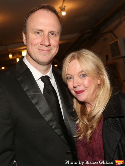 Director Justin Martin and Playwright Suzie Miller Photo