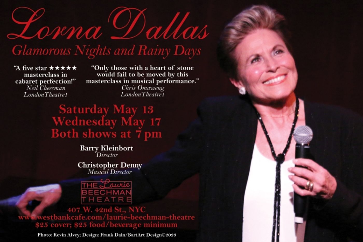 Lorna Dallas Returns To NYC Stage With GLAMOROUS NIGHTS AND RAINY DAYS at The Laurie Beechman Theatre Lorna Dallas Returns To NYC Stage With GLAMOROUS NIGHTS AND RAINY DAYS at The Laurie Beechman Theatre Image