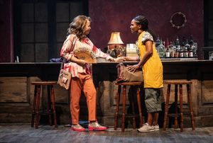 Lizan Mitchell and Joniece Abbott-Pratt  Photo