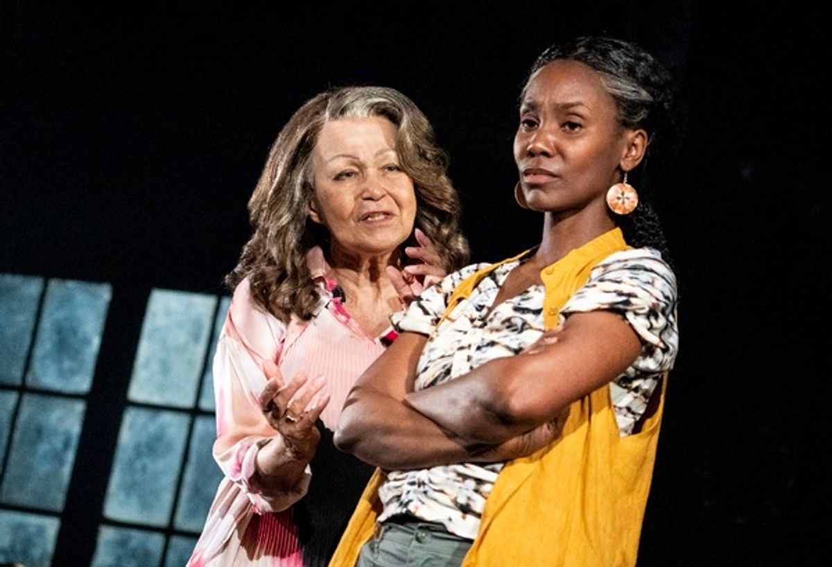 Lizan Mitchell and Joniece Abbott-Pratt  at 