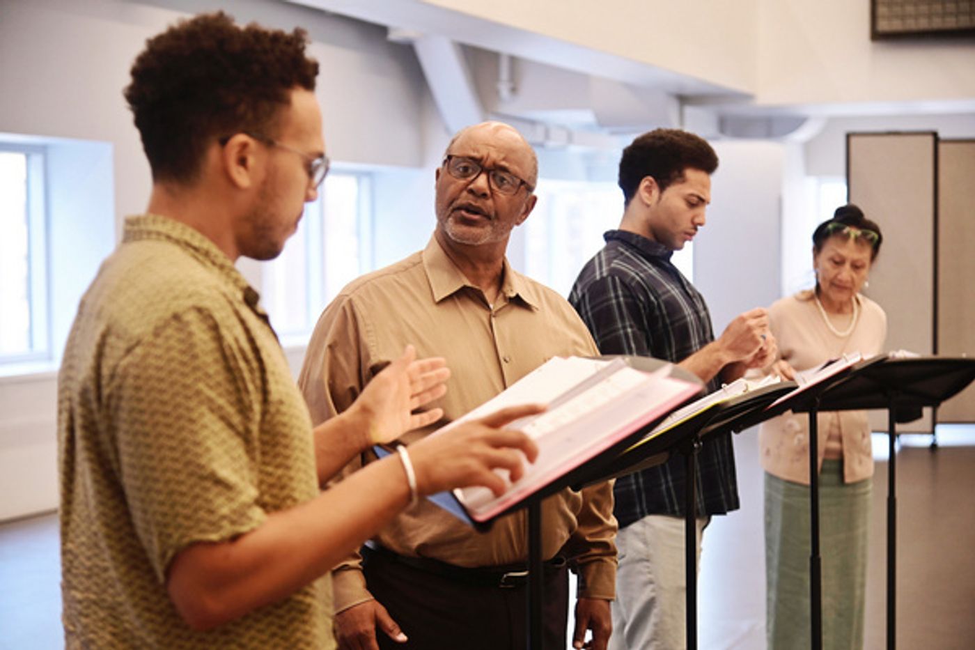 Photos: Roger Q. Mason Presents WAITING FOR A WAKE Reading With Page 73 At Open Jar Studios  Image