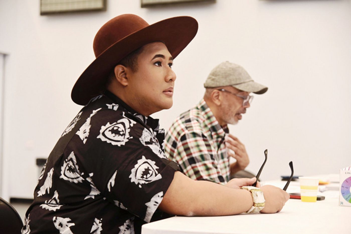 Photos: Roger Q. Mason Presents WAITING FOR A WAKE Reading With Page 73 At Open Jar Studios  Image