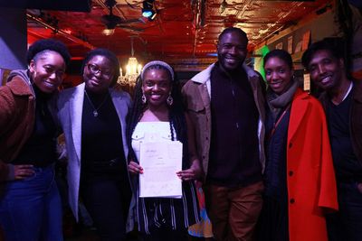 Deja Ross, Stephanie Anuwe, Nathalie Dortonne, PJ Johnnie Jr., Jes Washington and Cha Photo