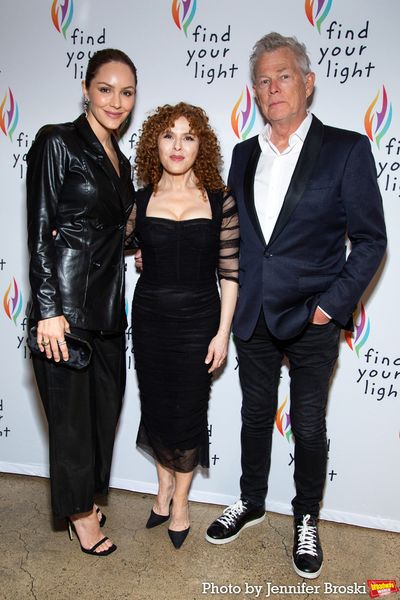 Katherine McPhee, Bernadette Peters, David Foster Photo