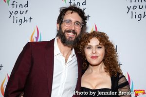 Josh Groban, Bernadette Peters Photo