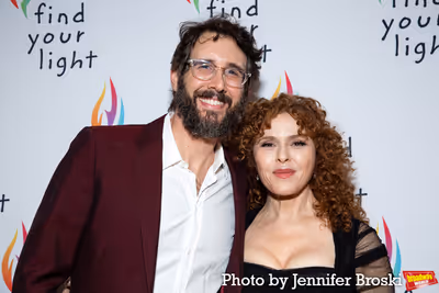 Josh Groban, Bernadette Peters Photo