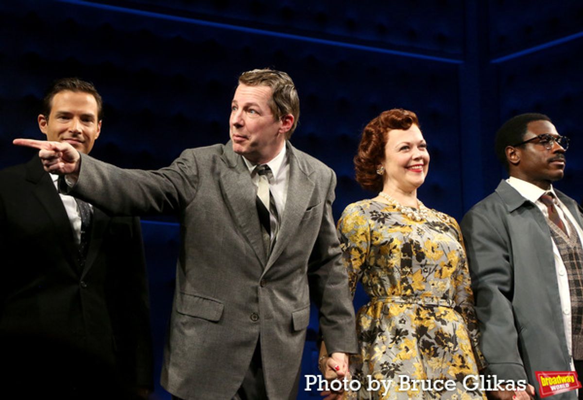 Ben Rappaport, Sean Hayes, Emily Bergl and Marchant Davis at 
