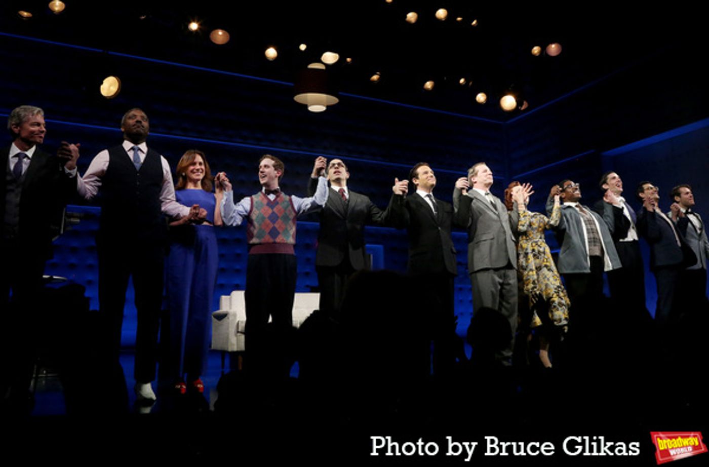 Photos: The Cast of GOOD NIGHT, OSCAR Takes Their Opening Night Bows  Image
