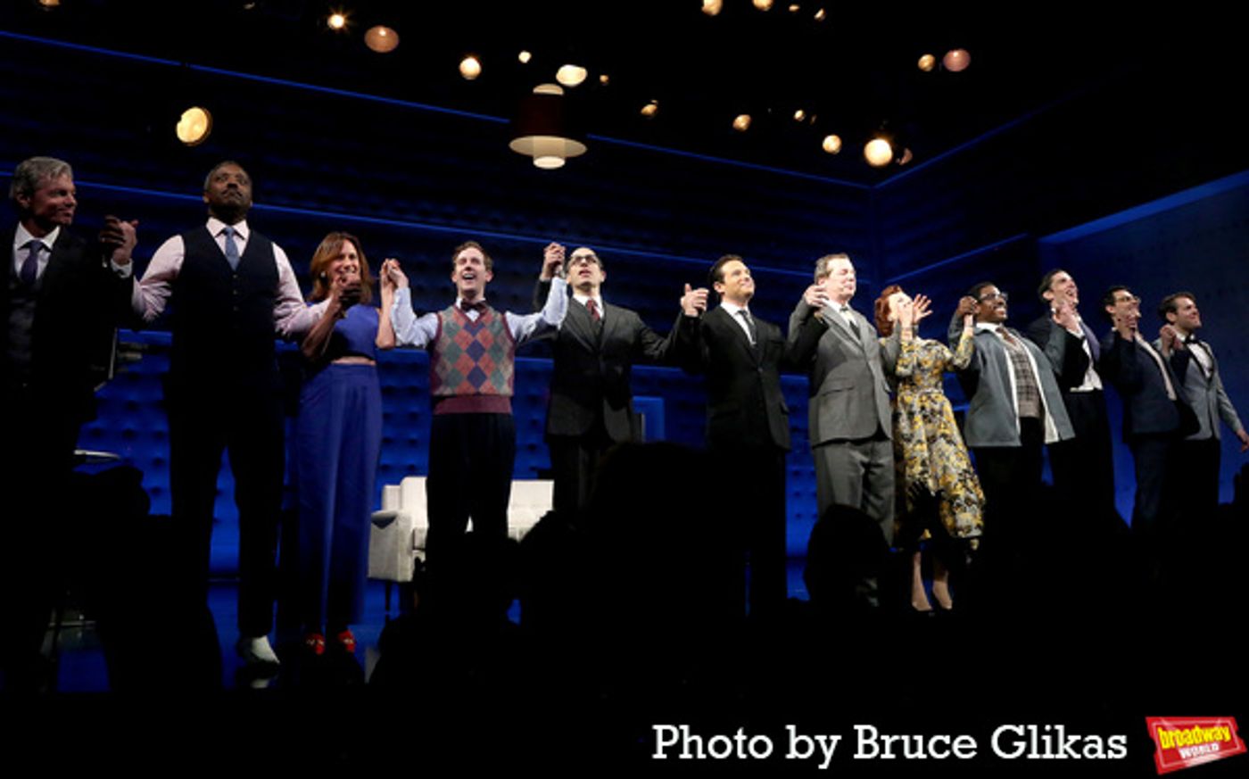 Photos: The Cast of GOOD NIGHT, OSCAR Takes Their Opening Night Bows  Image