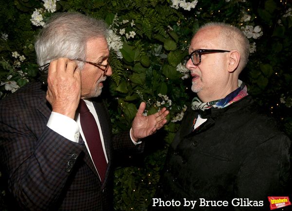 Producer Steven Spielberg and Playwright Doug Wright Photo