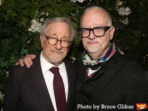 Producer Steven Spielberg and Playwright Doug Wright @ BroadwayWorld Producer Steven Spielberg and Playwright Doug Wright Photo