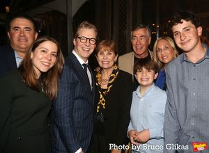 Sean Hayes, Oscar Levant's daughter Amanda Levant Carmel and Family Photo