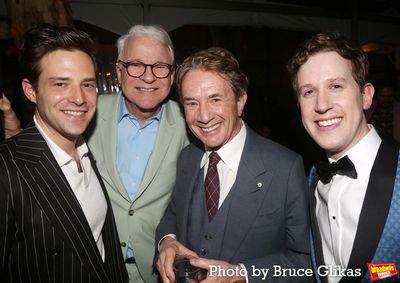 Ben Rappaport, Steve Martin, Martin Short and Alex Wyse Photo